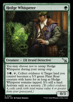 Hedge Whisperer #165 · Magic: The Gathering
