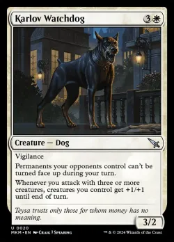 Karlov Watchdog #20 · Magic: The Gathering