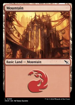 Mountain #283 · Magic: The Gathering