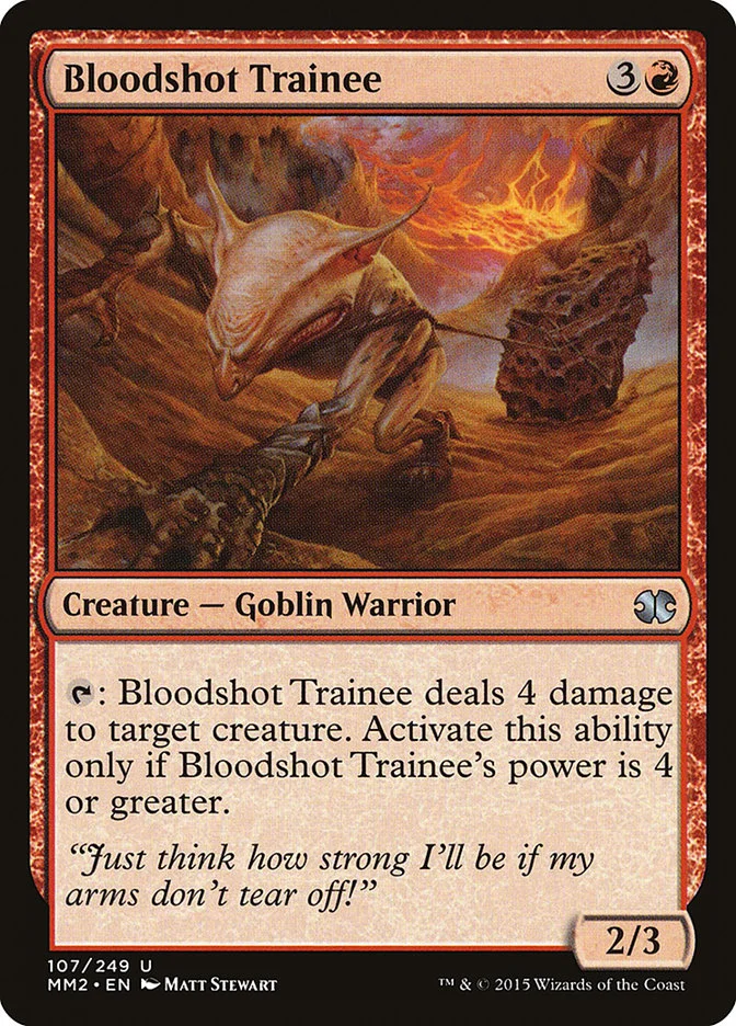 Bloodshot Trainee 「MM2/107」「EN」