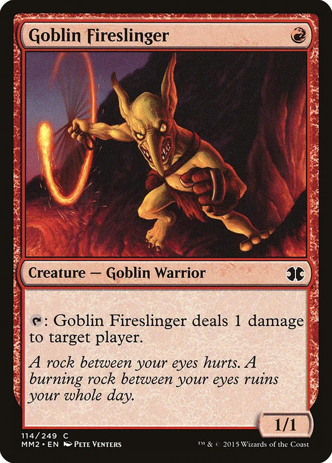 Goblin Fireslinger 「MM2/114」「EN」