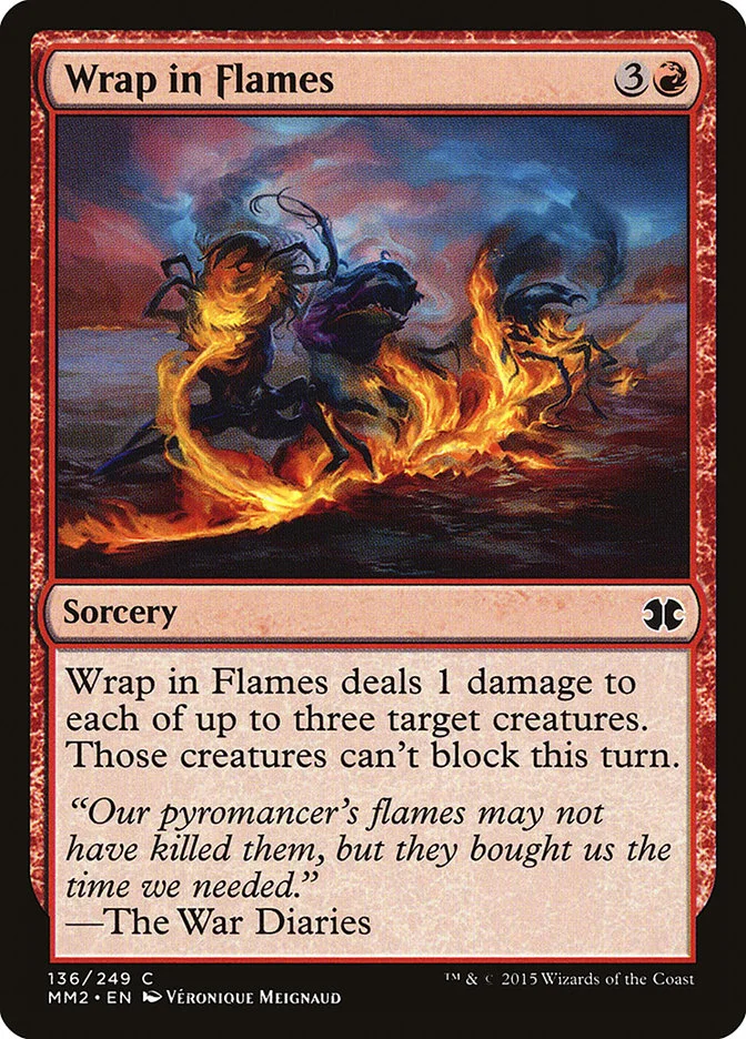 Wrap in Flames 「MM2/136」「EN」