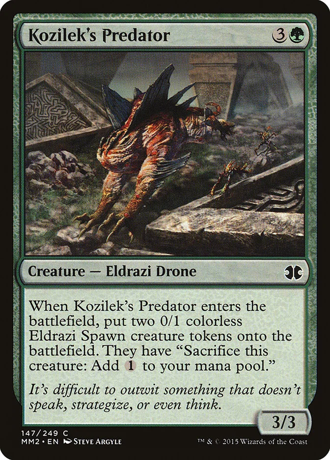 Kozilek's Predator 「MM2/147」「EN」