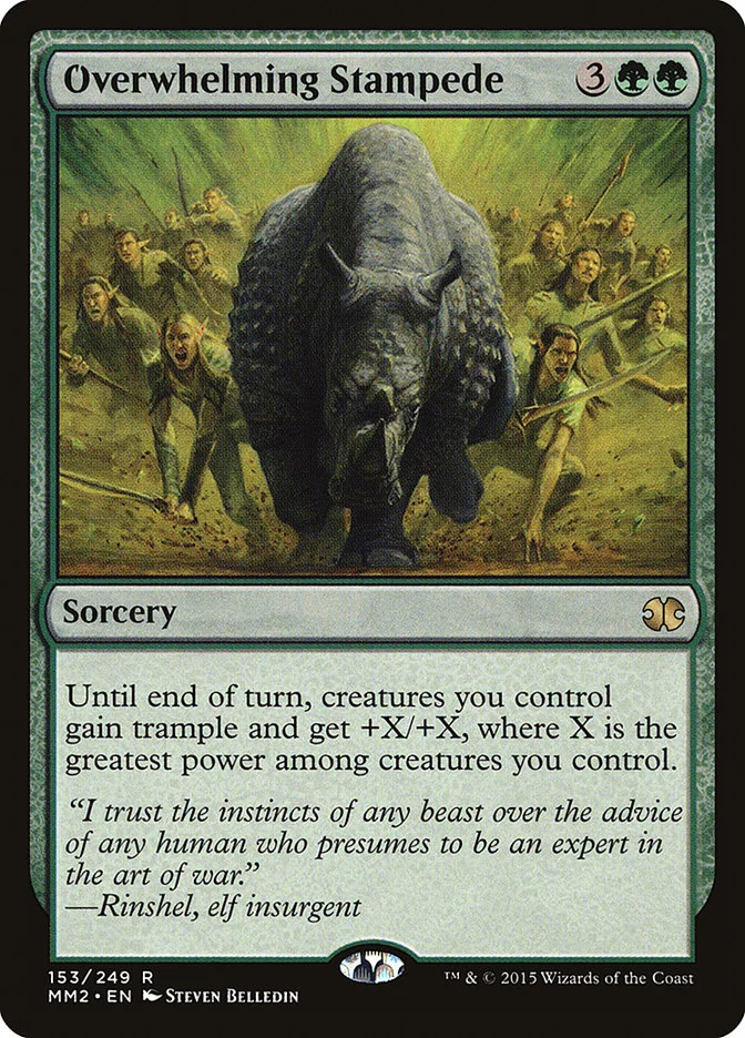 Overwhelming Stampede 「MM2/153」「EN」
