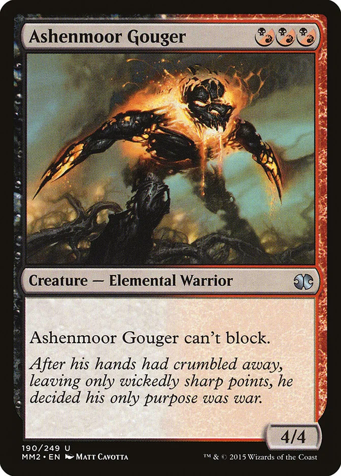 Ashenmoor Gouger 「MM2/190」「EN」