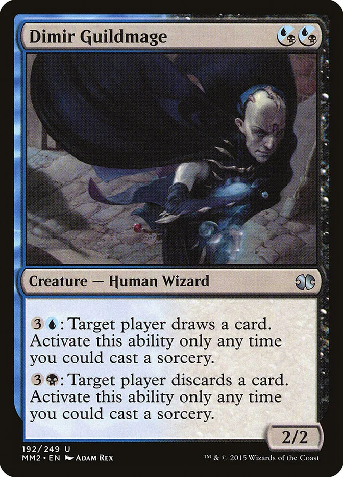Dimir Guildmage 「MM2/192」「EN」