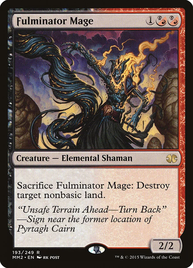 Fulminator Mage 「MM2/193」「EN」