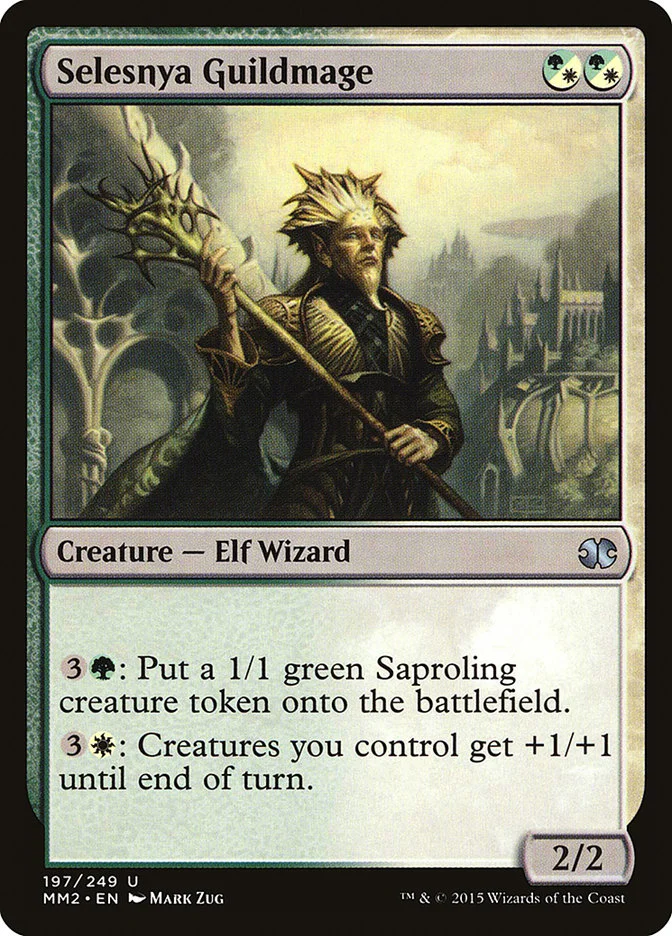 Selesnya Guildmage 「MM2/197」「EN」