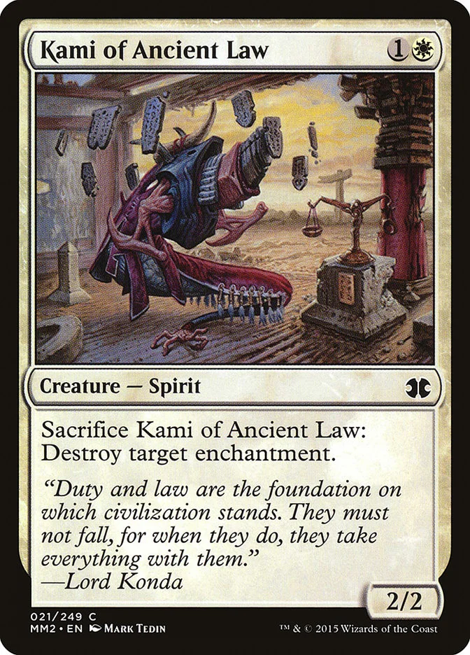 Kami of Ancient Law 「MM2/21」「EN」