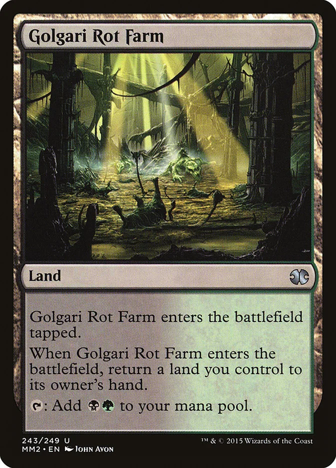 Golgari Rot Farm 「MM2/243」「EN」