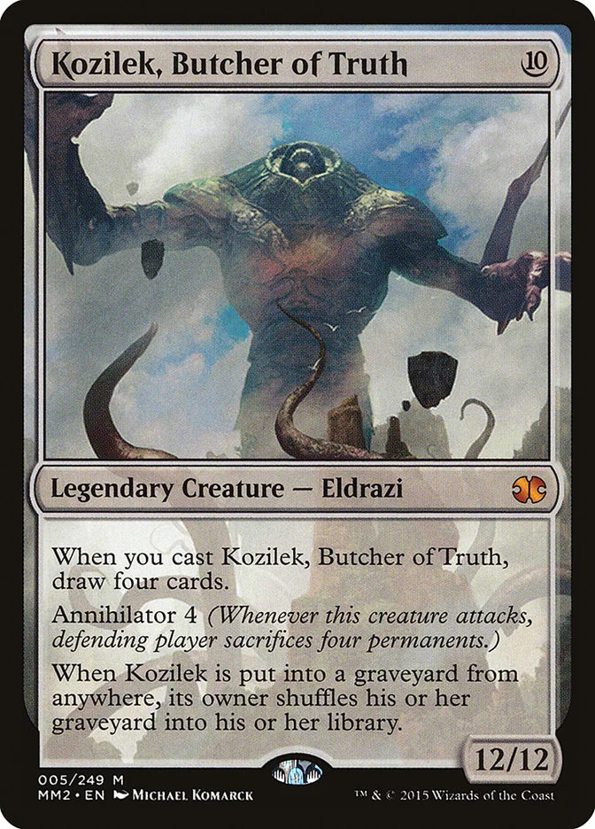 Kozilek, Butcher of Truth 「MM2/5」「EN」