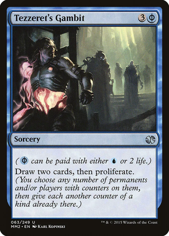 Tezzeret's Gambit 「MM2/63」「EN」