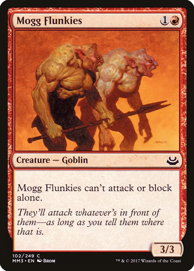 Mogg Flunkies 「MM3/102」「EN」