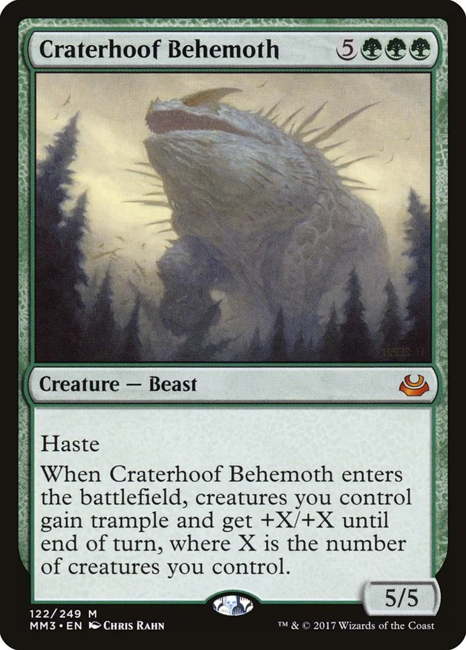Craterhoof Behemoth 「MM3/122」「EN」