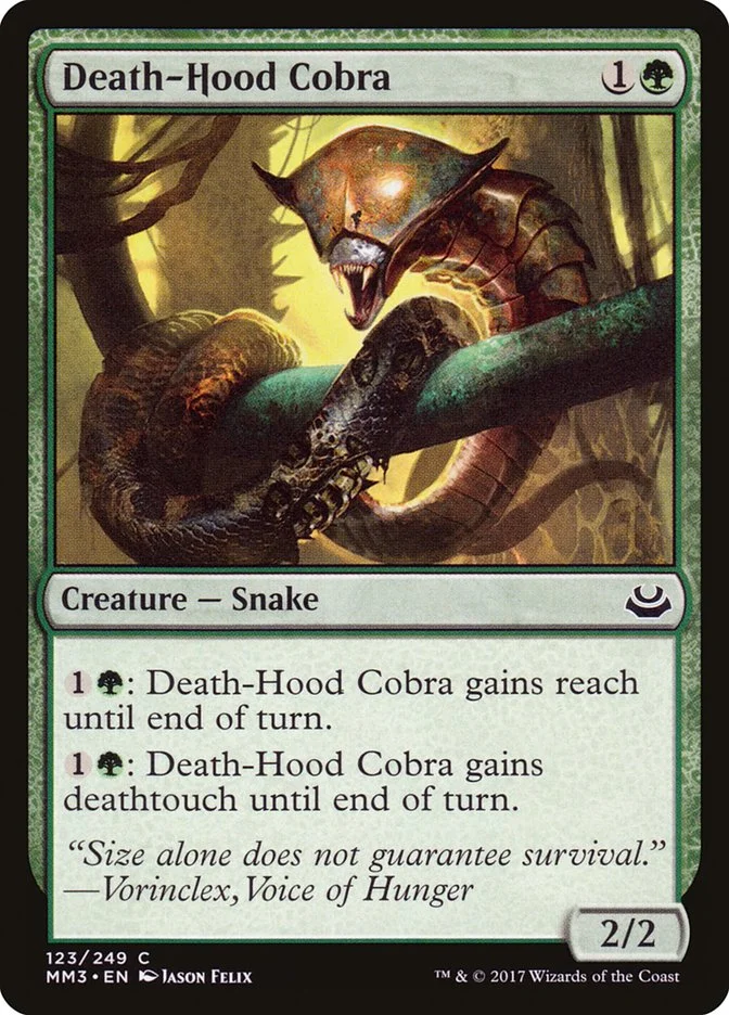 Death-Hood Cobra 「MM3/123」「EN」