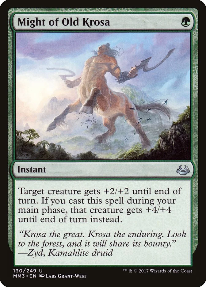 Might of Old Krosa 「MM3/130」「EN」