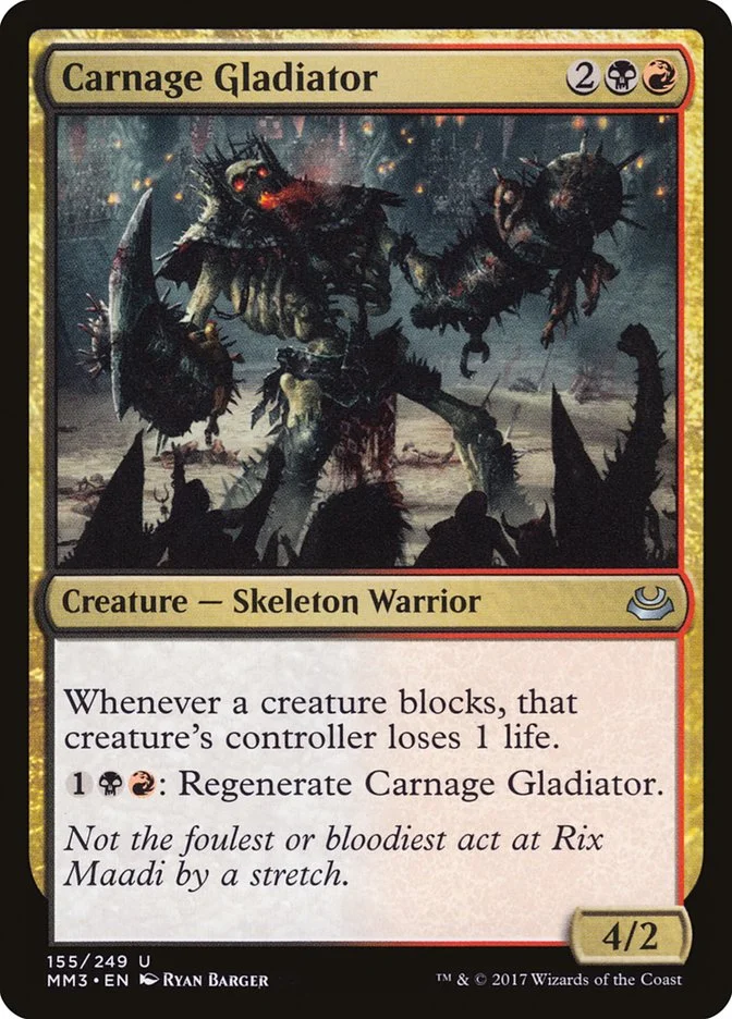Carnage Gladiator 「MM3/155」「EN」