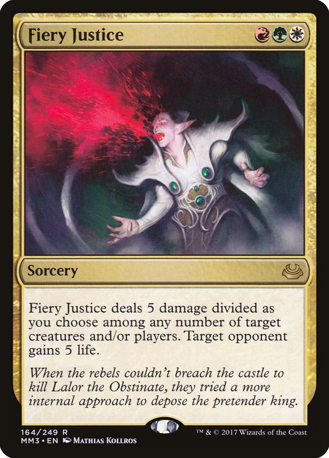 Fiery Justice 「MM3/164」「EN」