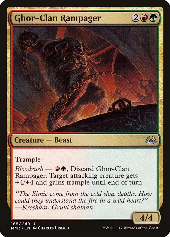 Ghor-Clan Rampager 「MM3/165」「EN」