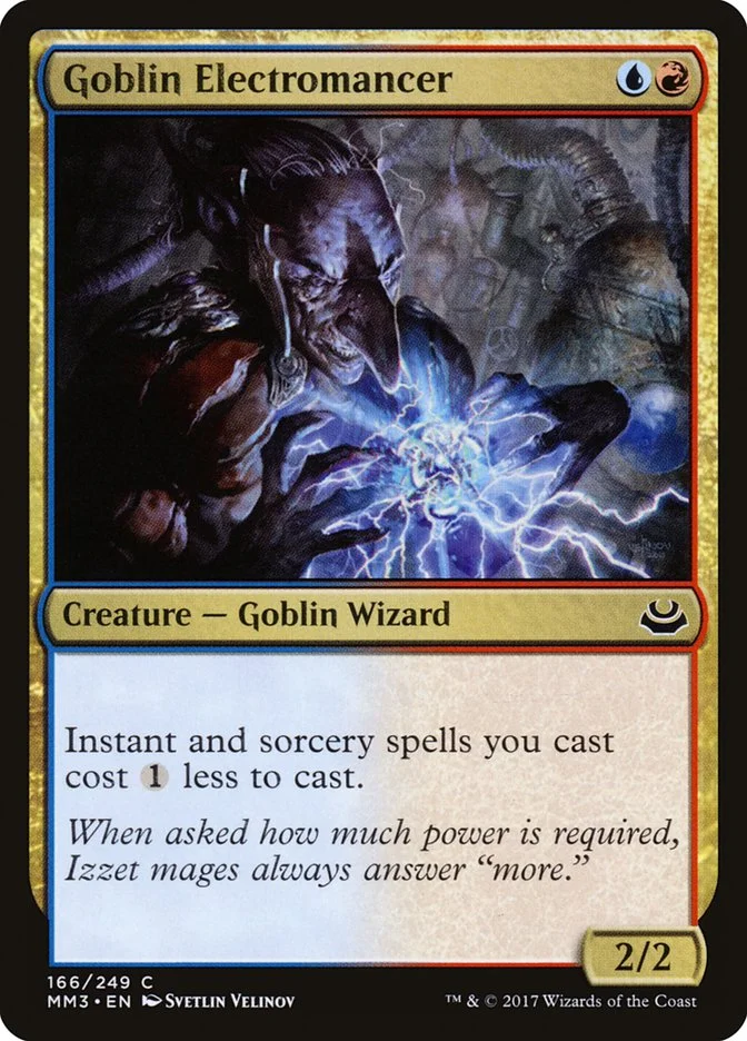 Goblin Electromancer 「MM3/166」「EN」
