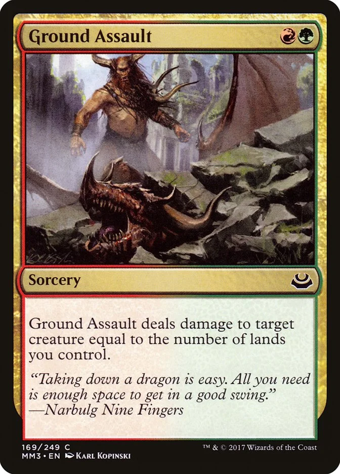 Ground Assault 「MM3/169」「EN」