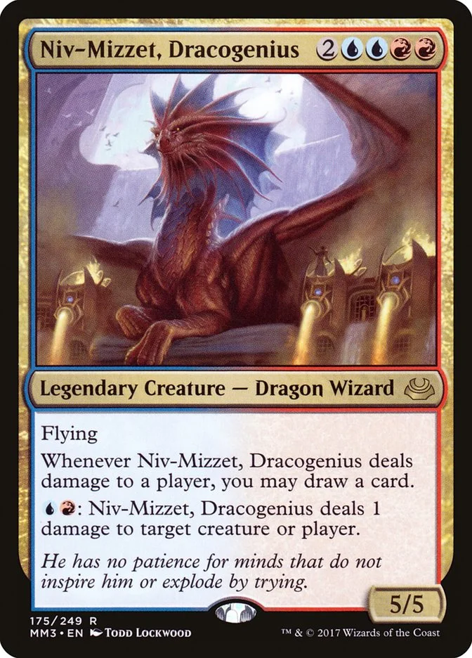 Niv-Mizzet, Dracogenius 「MM3/175」「EN」