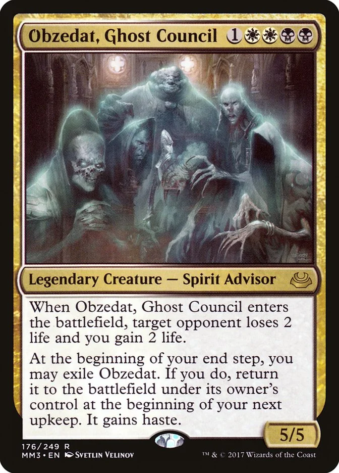 Obzedat, Ghost Council 「MM3/176」「EN」