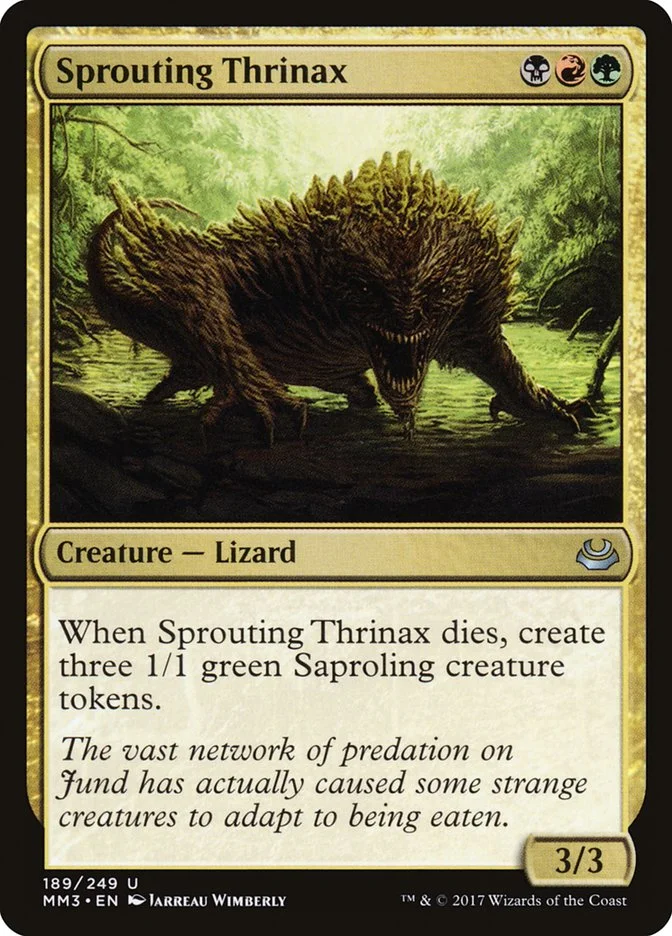 Sprouting Thrinax 「MM3/189」「EN」