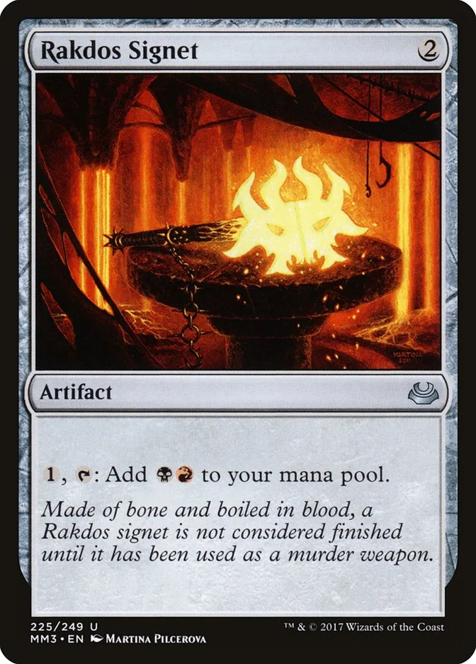 Rakdos Signet 「MM3/225」「EN」