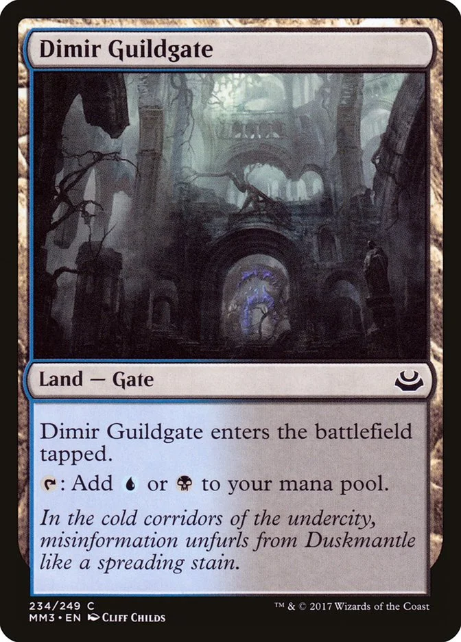Dimir Guildgate 「MM3/234」「EN」