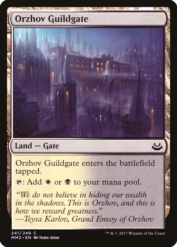 Orzhov Guildgate 「MM3/241」「EN」