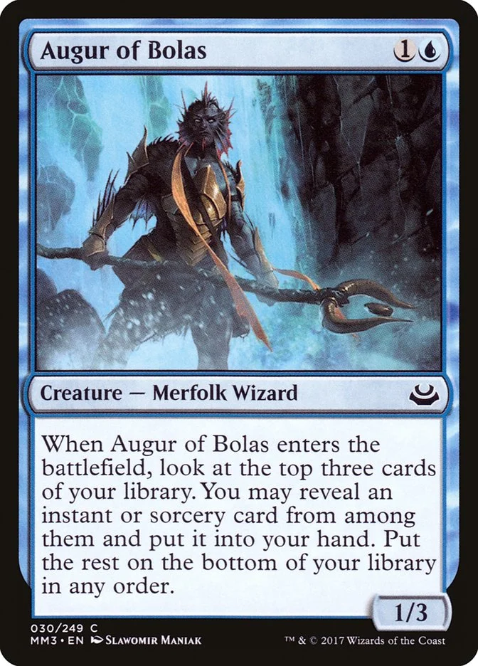 Augur of Bolas 「MM3/30」「EN」