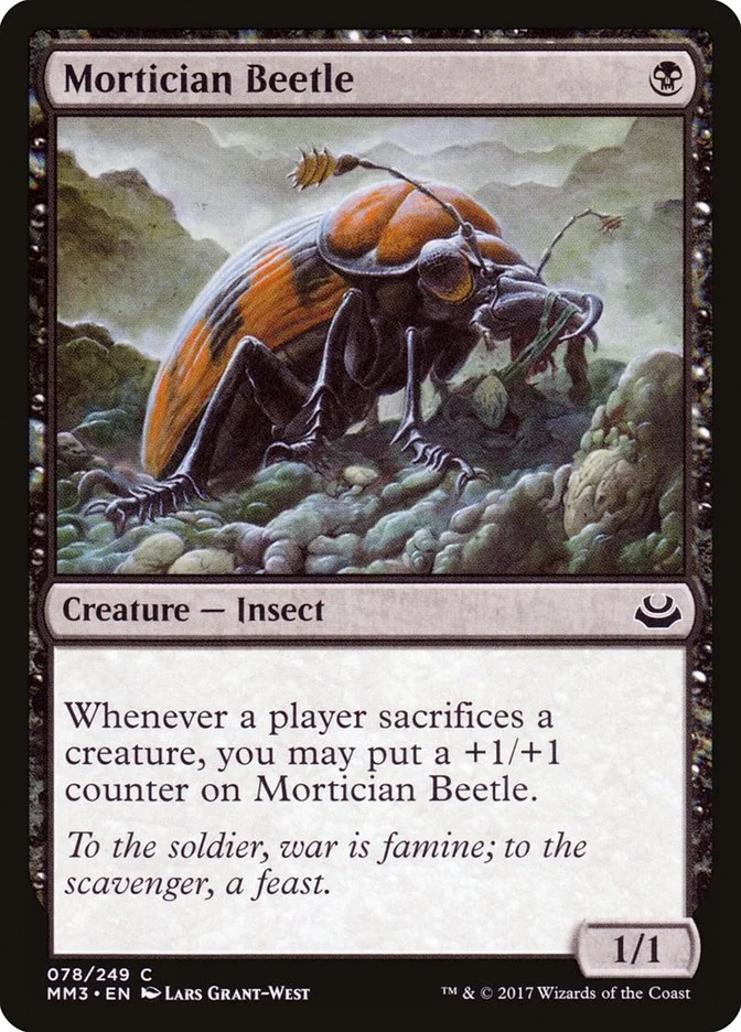 Mortician Beetle 「MM3/78」「EN」