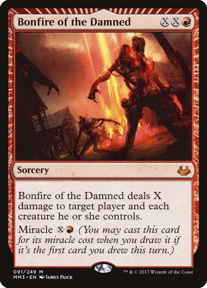 Bonfire of the Damned 「MM3/91」「EN」