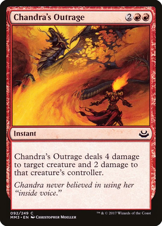 Chandra's Outrage 「MM3/92」「EN」