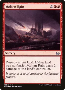 Molten Rain #103 · Magic: The Gathering