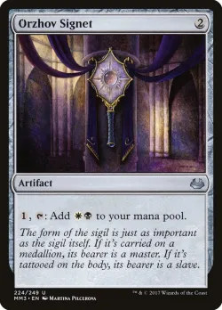 Orzhov Signet 「MM3/224」「EN」