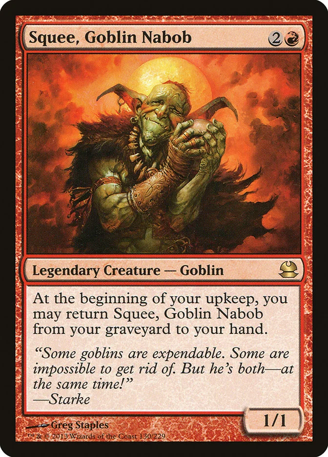 Squee, Goblin Nabob 「MMA/130」「EN」