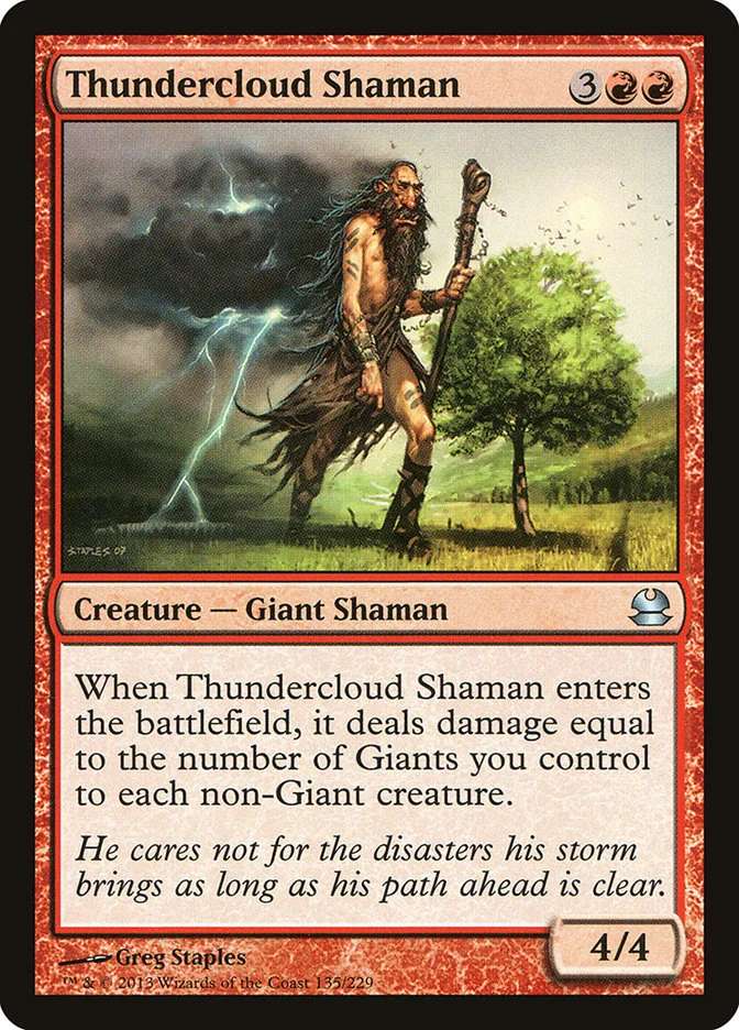 Thundercloud Shaman 「MMA/135」「EN」