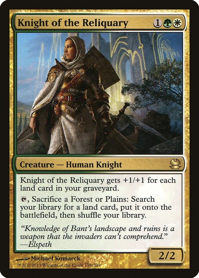Knight of the Reliquary 「MMA/178」「EN」