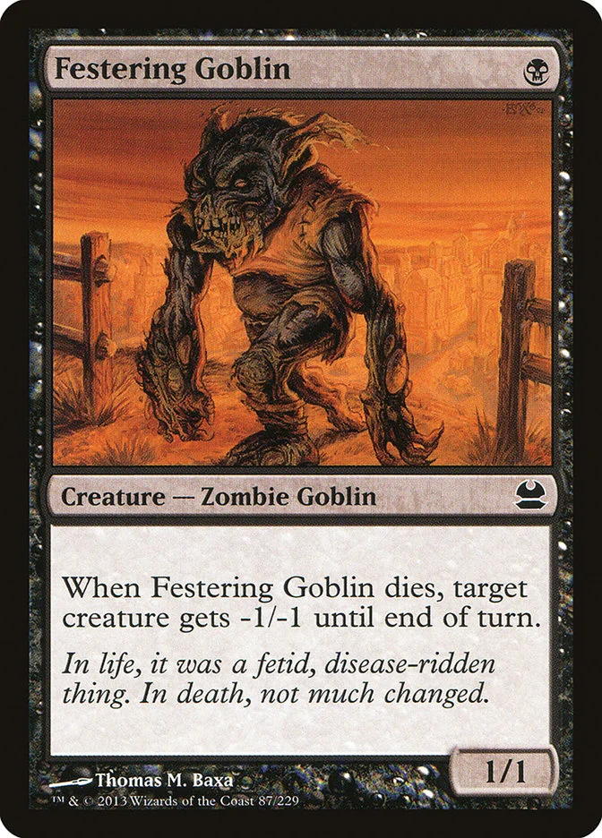 Festering Goblin 「MMA/87」「EN」