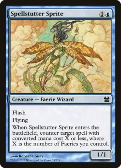Spellstutter Sprite #65 · Magic: The Gathering