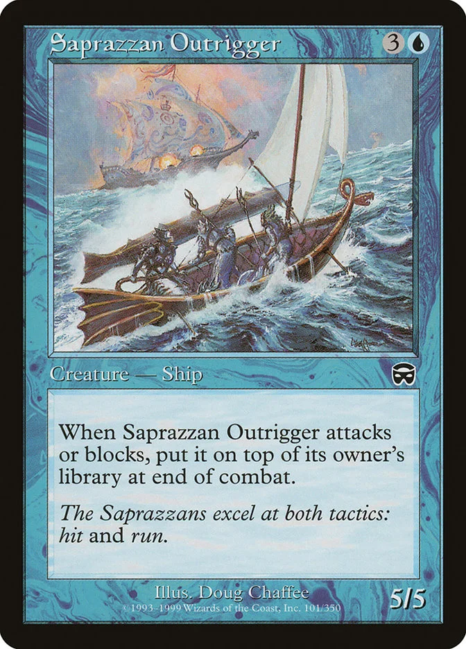 Saprazzan Outrigger 「MMQ/101」「EN」