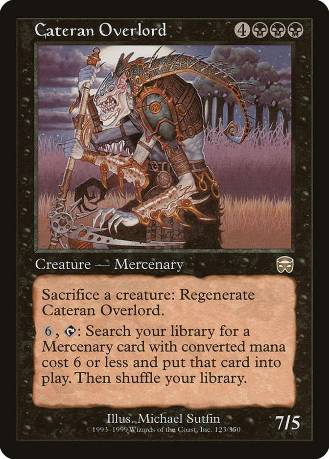 Cateran Overlord 「MMQ/123」「EN」