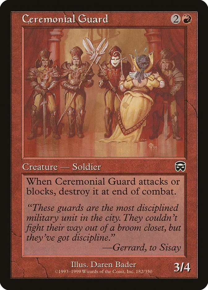 Ceremonial Guard 「MMQ/182」「EN」