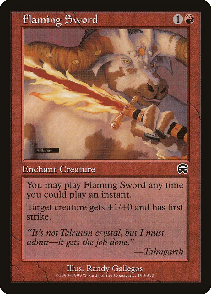 Flaming Sword 「MMQ/190」「EN」