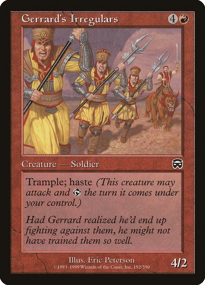 Gerrard's Irregulars 「MMQ/192」「EN」