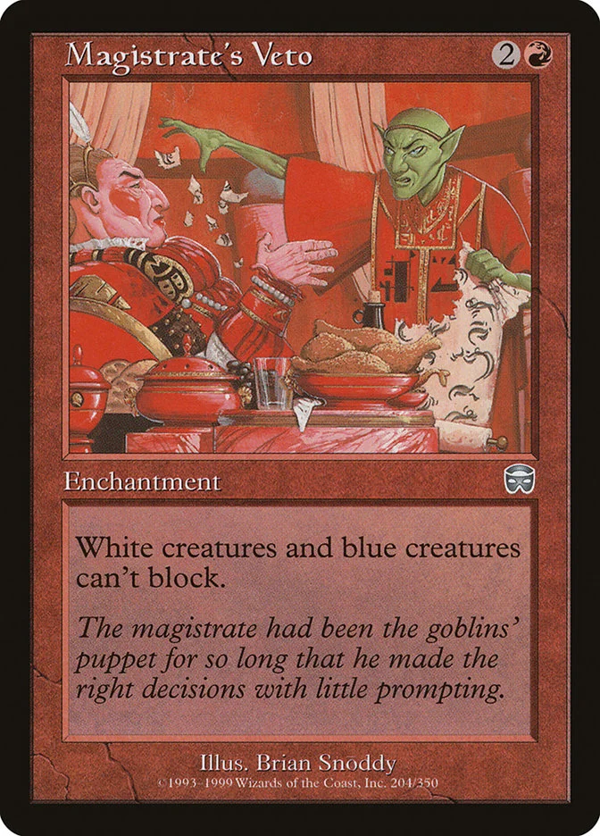 Magistrate's Veto 「MMQ/204」「EN」