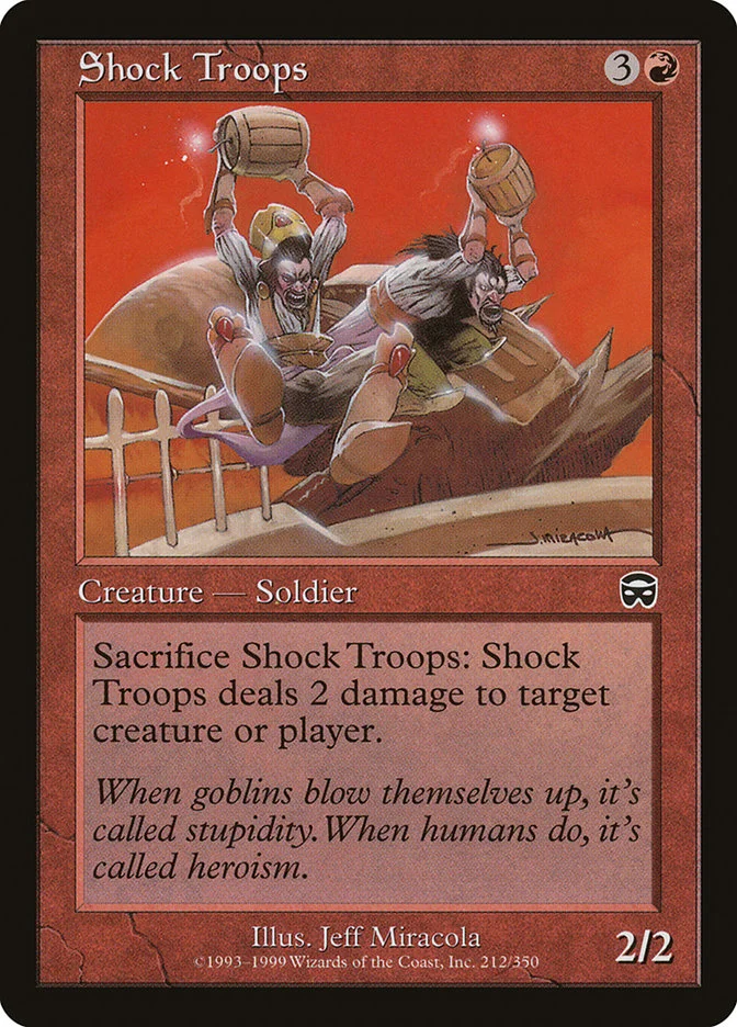 Shock Troops 「MMQ/212」「EN」