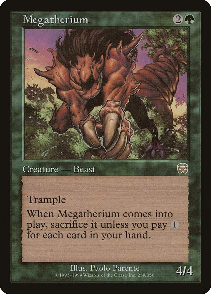 Megatherium 「MMQ/259」「EN」